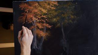 The Secret to Painting Tree Leaves