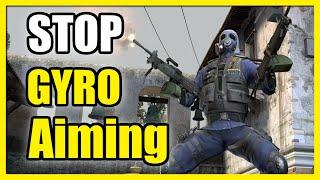 How to TURN OFF Gyro Aiming on Controller in Counter Strike or Steam Games (Tilt Aiming)