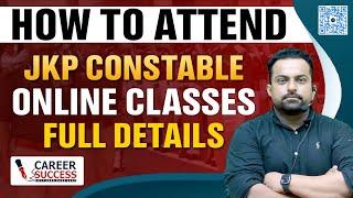 Jkp Constable Online Classes Details | Live Classes starting soon || Offer ending soon