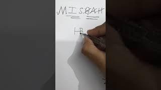 MISBAH NAME'S LOGO ️️