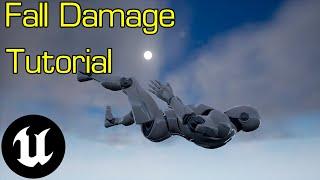 Fall Damage tutorial for UE4 and UE5