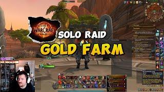 World of Warcraft SOLO GOLD RAID FARM Easy Gold #worldofwarcraft