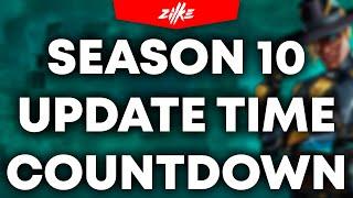 EMERGENCE PATCH SEASON 10 UPDATE COUNTDOWN  × Apex Legends