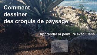 Comment dessiner des croquis de paysage