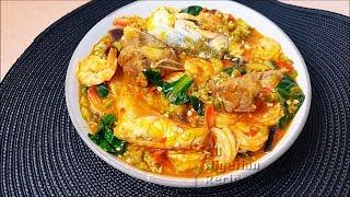 SEAFOOD OKRA SOUP | Flo Chinyere