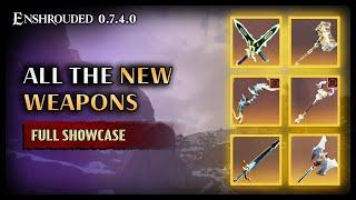 Enshrouded | All *NEW* Weapons in the Albaneve Summits