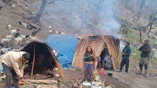 Himalayan Village Winter Season Hardworking | Best Compilation All Time | Primitive Rural Village.