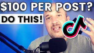 Learn How To Make Money on TikTok Per Post - $100+ Per Post Step By Step