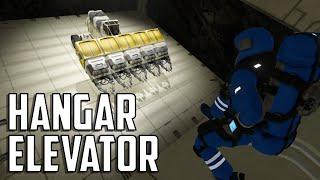 Space Engineers - S2E36 'Hangar Vehicle Elevator'