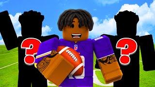 I LET A WHEEL DECIDE MY NFL SUPERSTAR IN ROBLOX FOOTBALL FUSION!