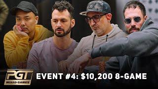 Nick Schulman, Chino Rheem, Alex Livingston & Josh Arieh Headline STACKED $10k 8-GAME Final Table!