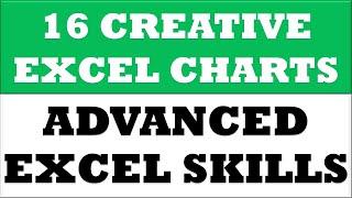 Advanced & Creative Excel graphs and charts tutorials