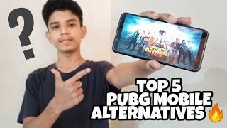 Top 5 Best PUBG Alternative Games | GAMES LIKE PUBG MOBILE (India)