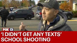 Seattle parent received no communication from high school during shooting | FOX 13 Seattle