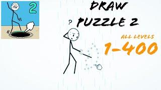 Draw Puzzle 2- One line One Part. All Levels 1-400