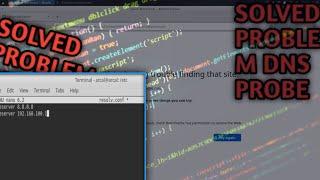 DNS PROBE Solved Error Linux