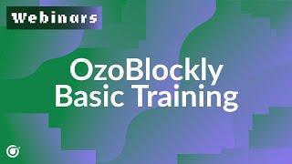 Webinar: Ozobot Blockly Basic Training