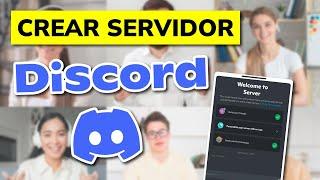 ️ Cómo CREAR UN SERVIDOR en DISCORD (2024)