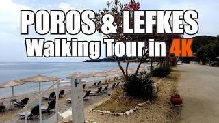 Kefalonia, Greece | POROS & LEFKES Walking Tour - Beach and Marina Walk