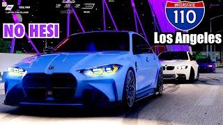 NO HESI 110 Los Angeles Map Is BEAUTIFUL At Night !! | Assetto Corsa