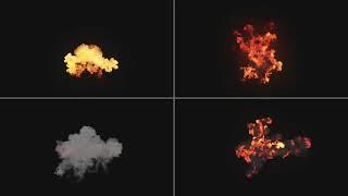 Real Explosions Effects | Davinci Resolve Template