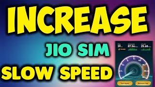 60 Mb/s Speed | Jio Apn Settings 2021 | Jio Internet Speed Kaise Badhaye | Jio Network Problem | 4g