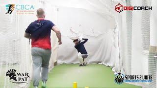 Kashaan reinforces TECHNICAL BATTING USING HEAD & KNEE FOR WEIGHT TRANSFER @digicoachuk 10/02/24