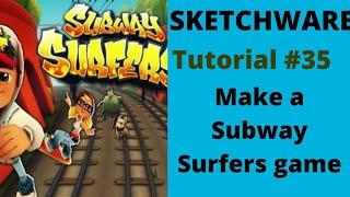 Sketchware: how to create a Subway surfers game tutorial.....#35