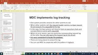 Lec02 Springboot MDC + logback for log tracing