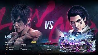 BSK (Law) VS Xhk Asad  (Claudio) Tekken 8 Ranked