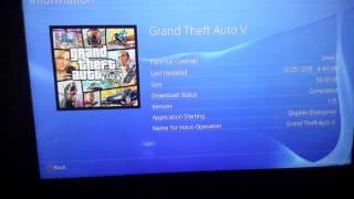 How to install GTA 5 ps4