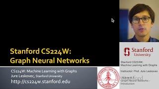 Stanford CS224W: ML with Graphs | 2021 | Lecture 6.1 - Introduction to Graph Neural Networks