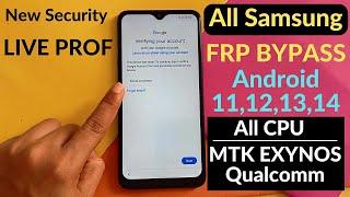 Finally New Method-All Samsung FRP Bypass| Unlock 2024 All Android 12/13/14 | Google Account Remove