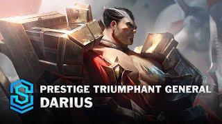 Prestige Triumphant General Darius Skin Spotlight - League of Legends