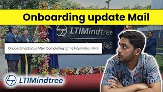 LTIMindtree's Update about Joining  mail | 2023 batch