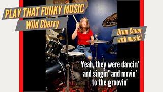 Wild Cherry - Play That Funky Music (Drum Cover / Drummer Cam) Played Live by Teen Lauren Young