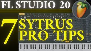 7 Sytrus Pro Tips | FL Studio 20 Tutorial