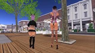 Second Life Alissa White Britney Spears   Toxic Metal Remix