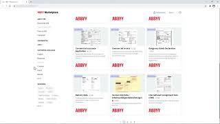 How to use the ABBYY Marketplace (Tutorial)