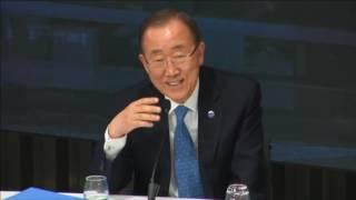 Ban Ki-moon on unpaid internships at the UN