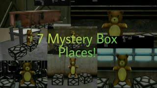 The 7 mystery box places in Endless Survival (tts) | Survive and Kill the Killers in Area 51!!!