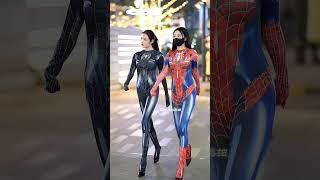 Spider Girls or Spiderman? /AKA FASHION/ styles#shorts