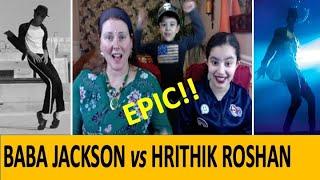 Americans React To "BANG BANG CHALLENGE Ft: Baba Jackson vs Hrithik Roshan" / EPIC DANCE OFF!!