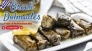 Greek Dolmades: A Taste of Mediterranean Bliss #imagenishvideos #trending #viral