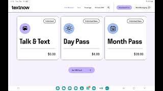 TextNow Wireless New Unlimited Data Plans Passes and Subscriptions 2023-24 Overview