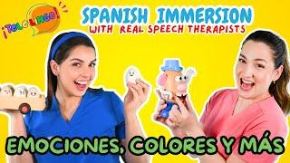 Emociones, Colores, Los Sentidos | Las Ruedas del Autobús y Más | Aprende Español | Spanish Learning