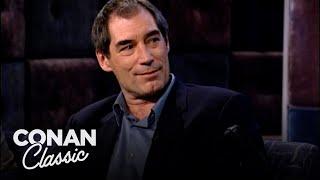 Timothy Dalton’s Cologne Aroused A Horse | Late Night with Conan O’Brien