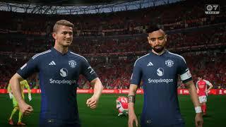 ARSENAL VS MANCHESTER UNITED - FA CUP - EA FC 25 GAMEPLAY