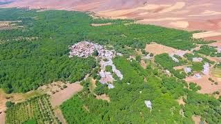 تصویرهوایی از روستای قلعه آستیجان(تویسرکان)از توابع همدان