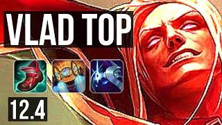 VLADIMIR vs JAX (TOP) | 11/0/5, Rank 6 Vlad, 6 solo kills, Legendary | KR Grandmaster | 12.4